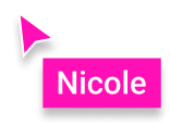Nicole's mouse pointer