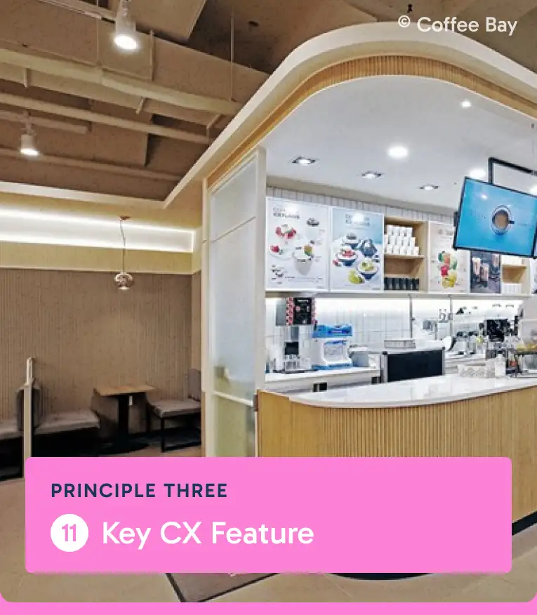 Principle 3 > Key CX Feature #11
