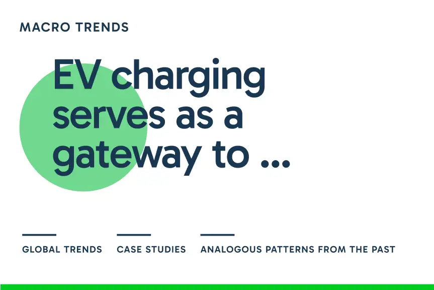 Macro trends: EV charging services as a gateway to...