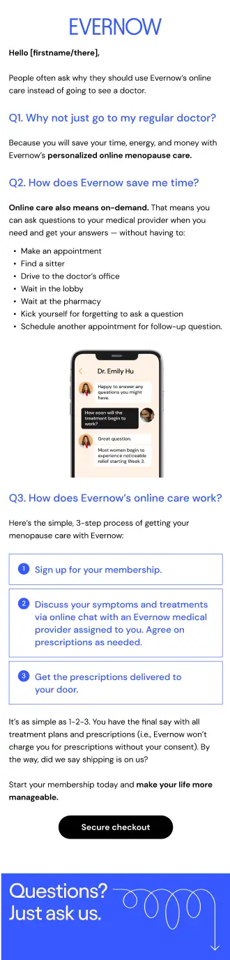 Email S2E04: Why use online care?