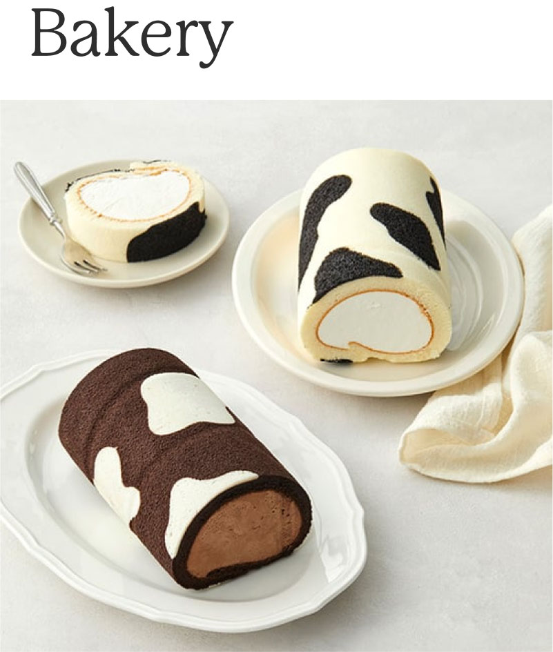 Bakery: Maeil Derte Milk Cream Roll Cake 2 Types (Pick 1)